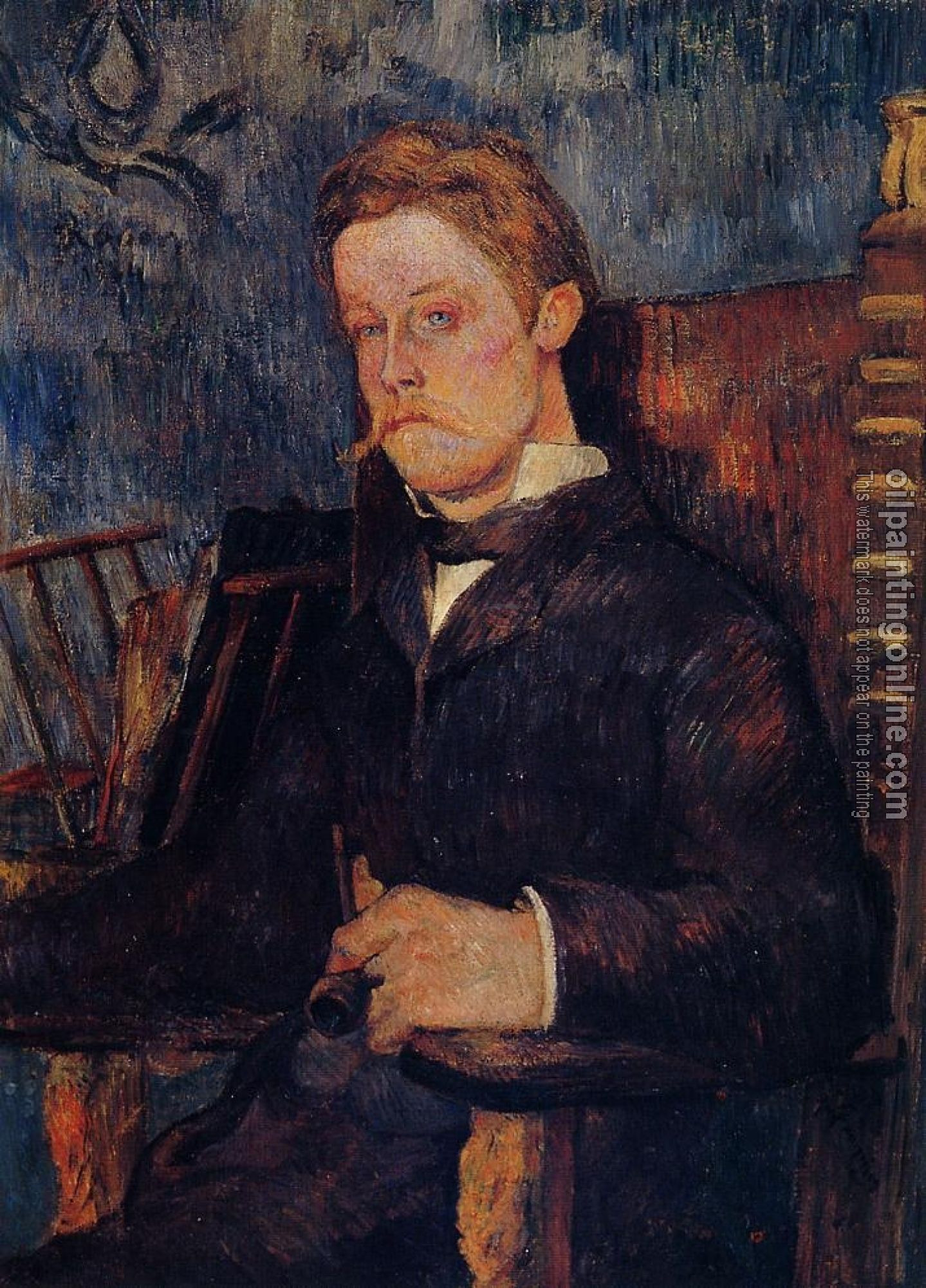 Gauguin, Paul - Portrait of a Seated Man